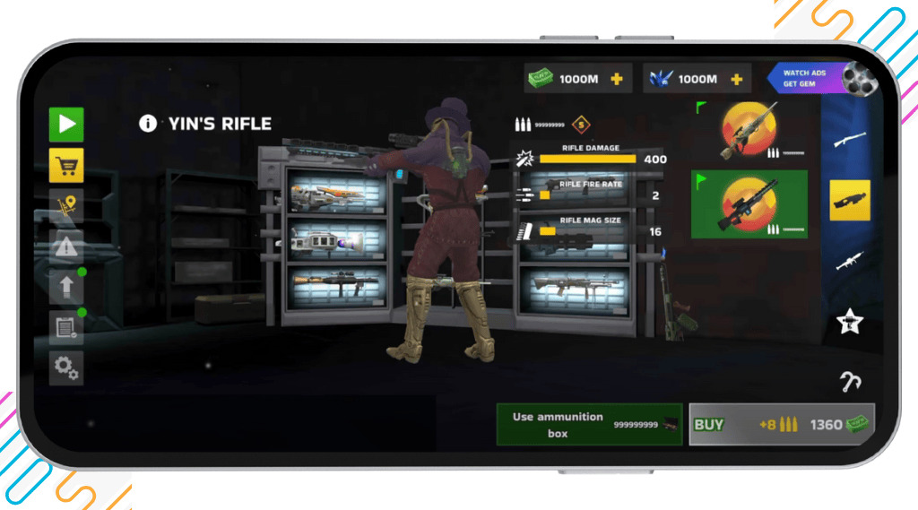 Rope Hero Mafia City Wars Download V1.8.4 | Free Unlimited Money & Gems 6 Rope Hero Mafia City mod APK with unlimited health and power for nonstop superhero action