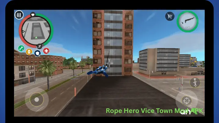 Download Rope Hero Vice Town latest mod apk for Android with unlocked features