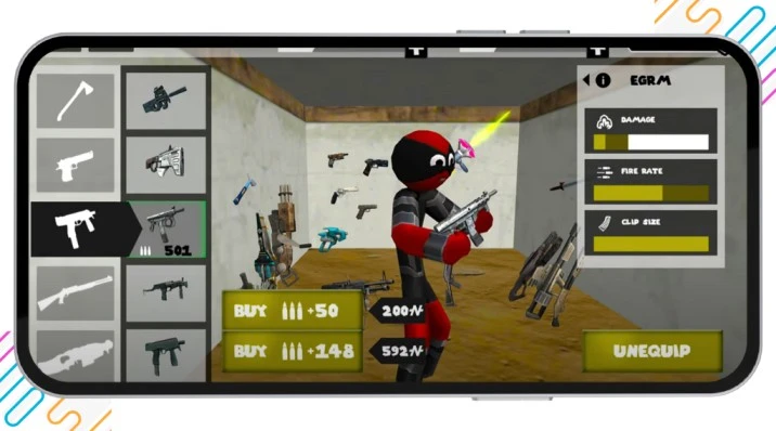 Stick Rope Hero Mod APK | Download 7 Stickman Rope Hero Mod APK collectibles and unlockables including hidden items, rewards, and premium characters