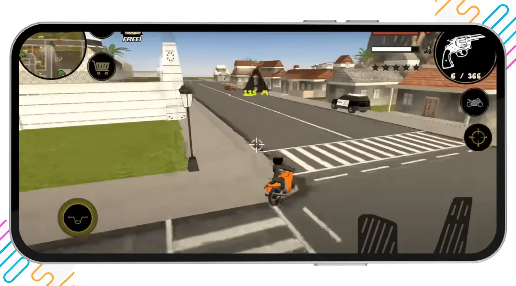 Stick Rope Hero Mod APK | Download 5 Stickman Rope Hero Mod APK showcasing superhero powers with special abilities, high jumps, and powerful combat moves.