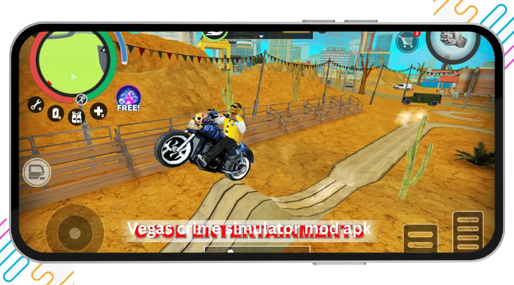 Alternatives 4 GTA-style open world Android game Vegas Crime Simulator MOD
